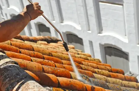 Nettoyage de toitures - Tautavel